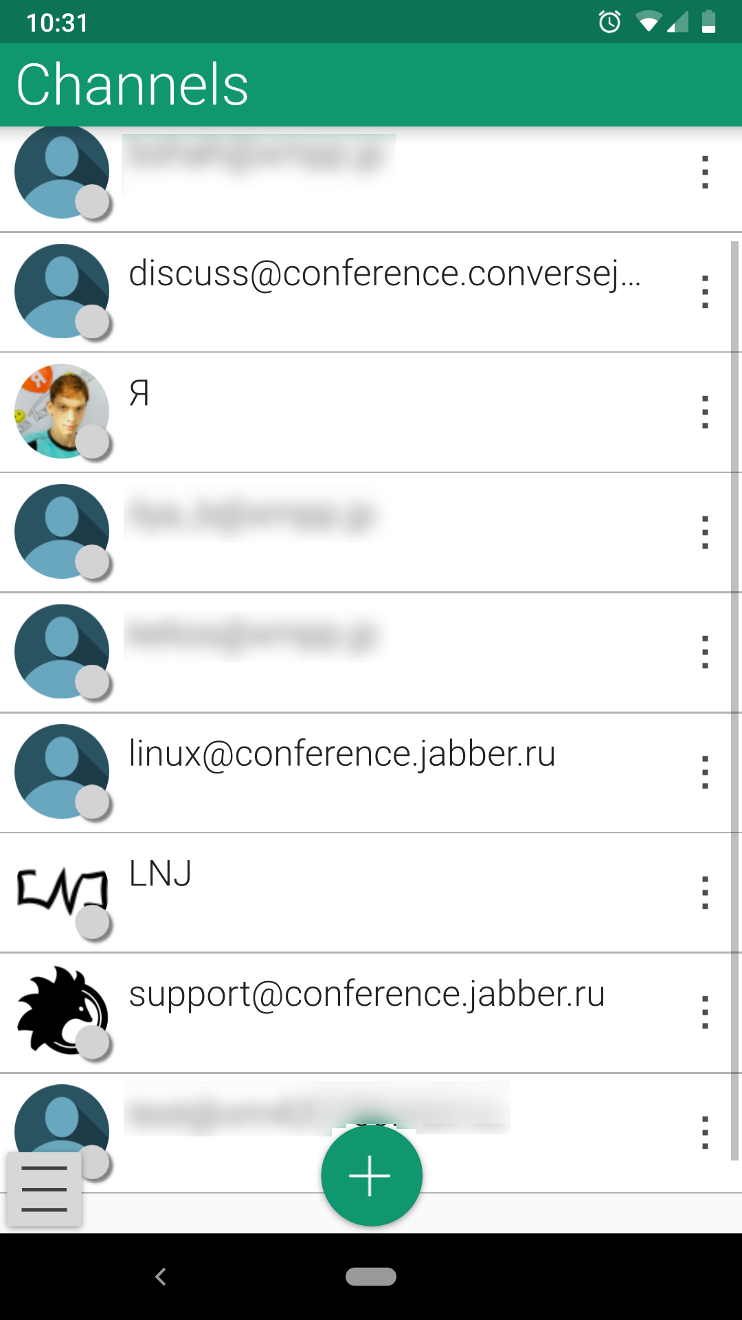 Kaidan channels list used by the Hermitage Assistant